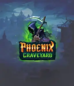 An immersive view of ELK Studios' Phoenix Graveyard slot, with its hauntingly beautiful graveyard and phoenix symbols. This image captures the slot's dynamic reel expansion mechanism, alongside its stunning symbols and dark theme. The design reflects the game's mythological story of resurrection, appealing for those fascinated by the supernatural.