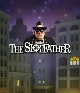 Enter the nefarious realm of The Slotfather game by Betsoft, highlighting a powerful mafia boss posed against a nocturnal cityscape. This graphic captures the dramatic essence of the organized crime, with the boss dressed in a classic black suit and fedora. Perfect for lovers of gangster-themed games, offering a captivating escape. 